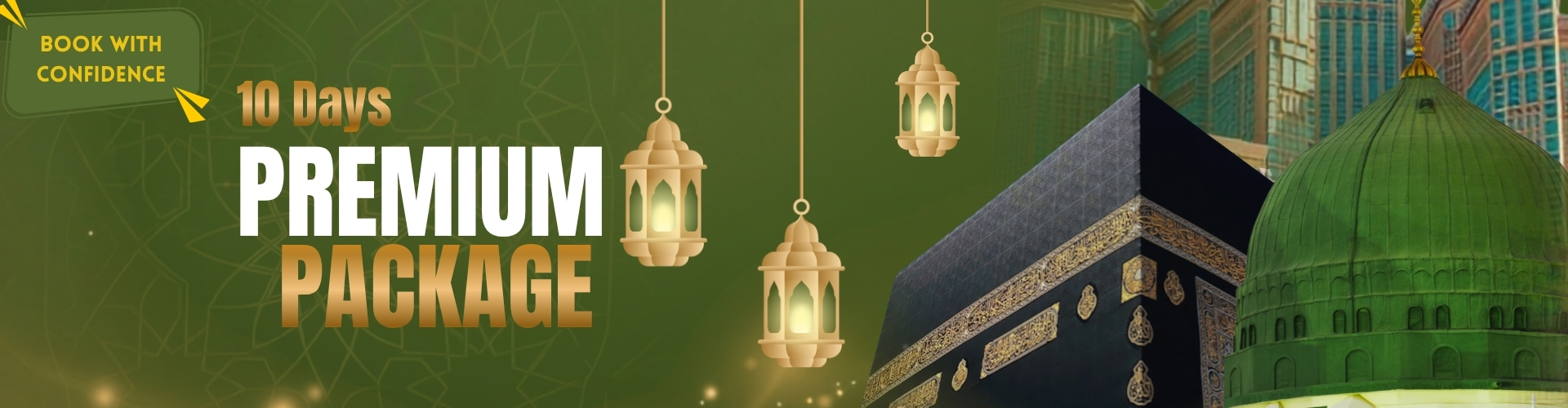 10 Days Premium Umrah Package